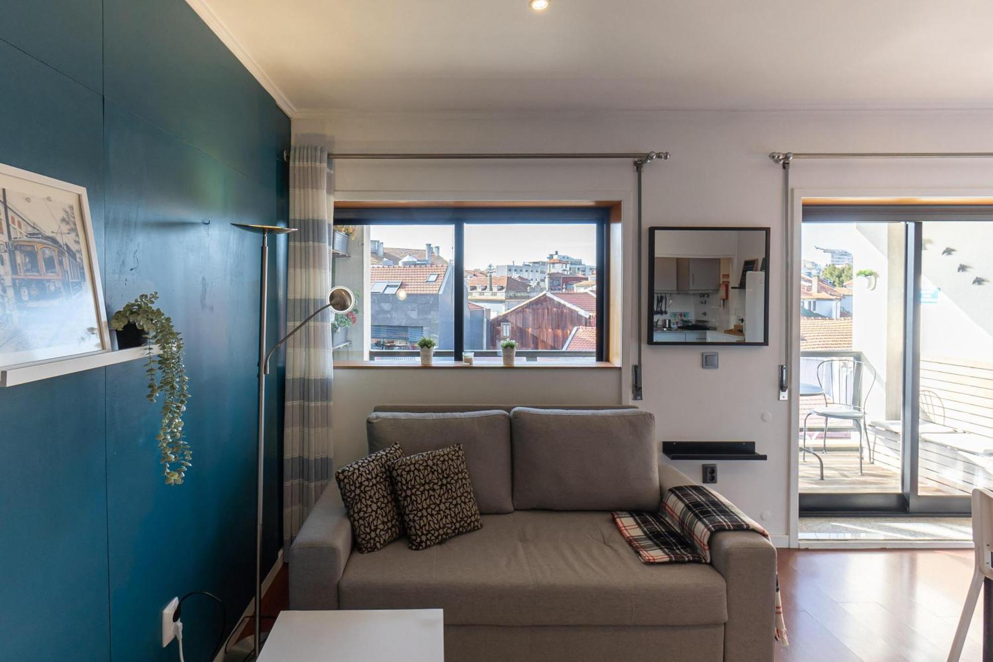 Top Floor Apartment With Sunny Balconies Porto Eksteriør bilde
