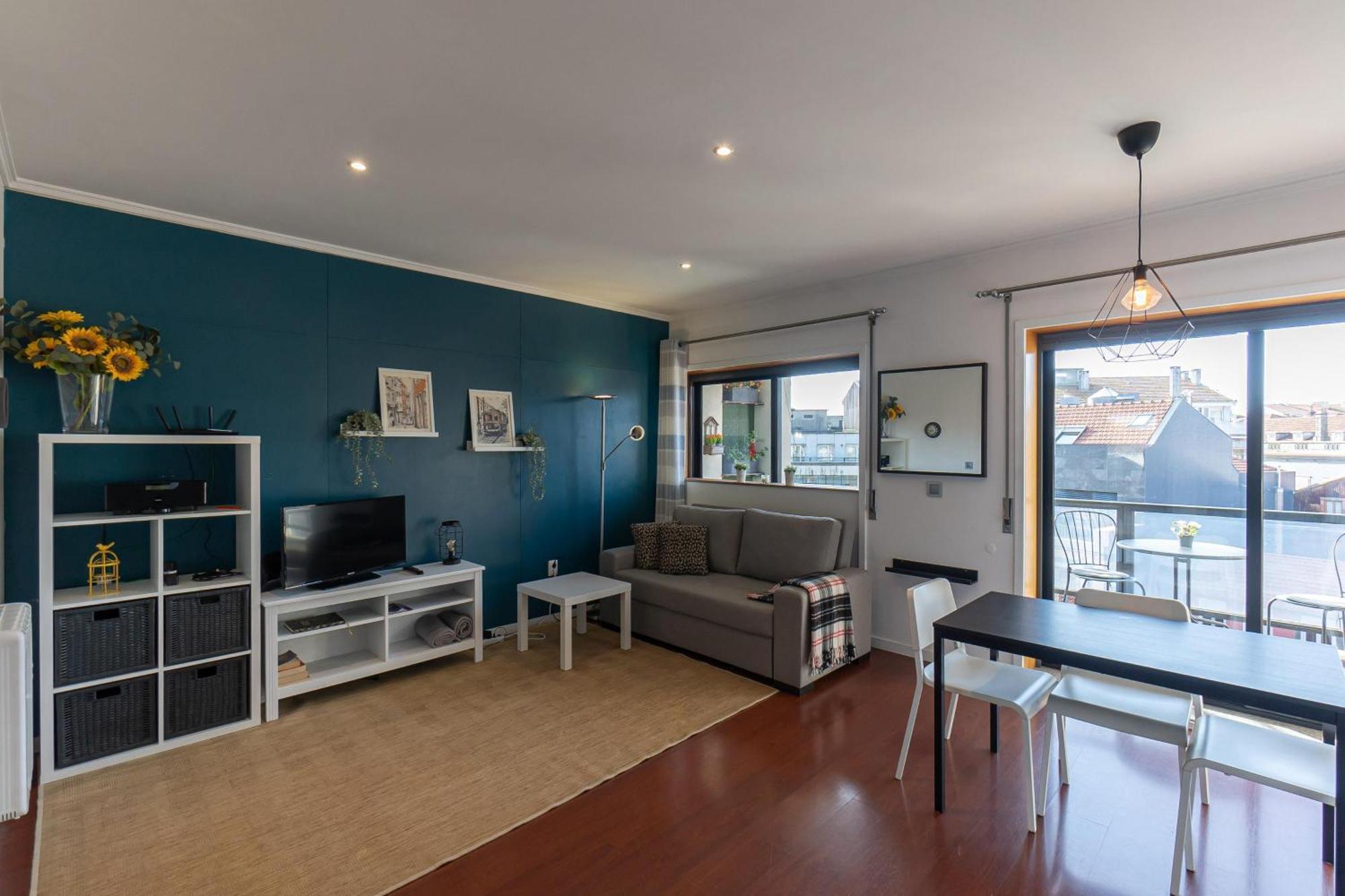 Top Floor Apartment With Sunny Balconies Porto Eksteriør bilde
